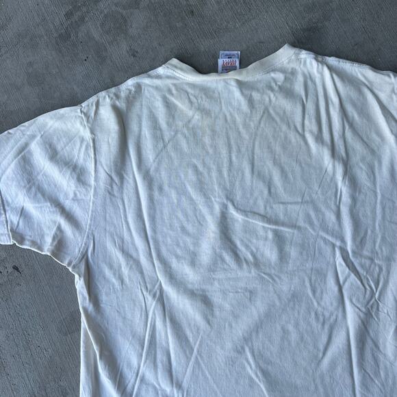 Vintage stegosaurus dinosaur white graphic t shirt - Picture 6 of 10